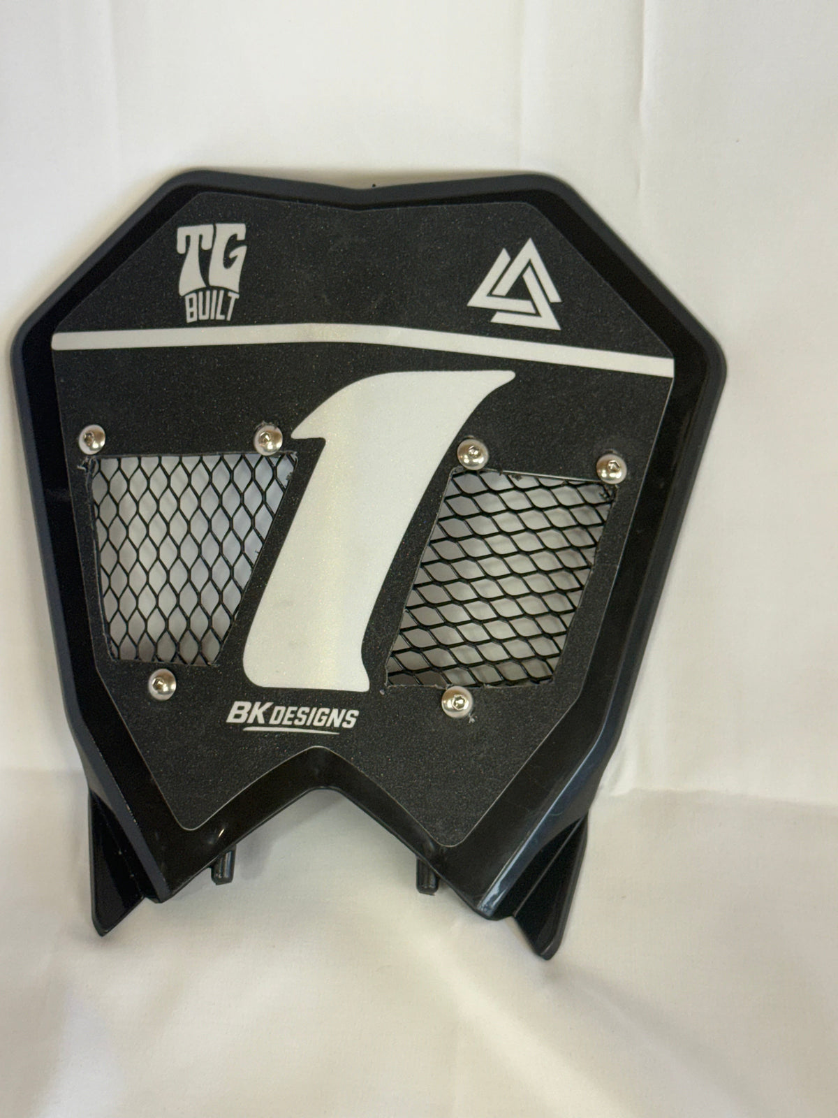 ETM RTR Vented Number Plate Sparkle