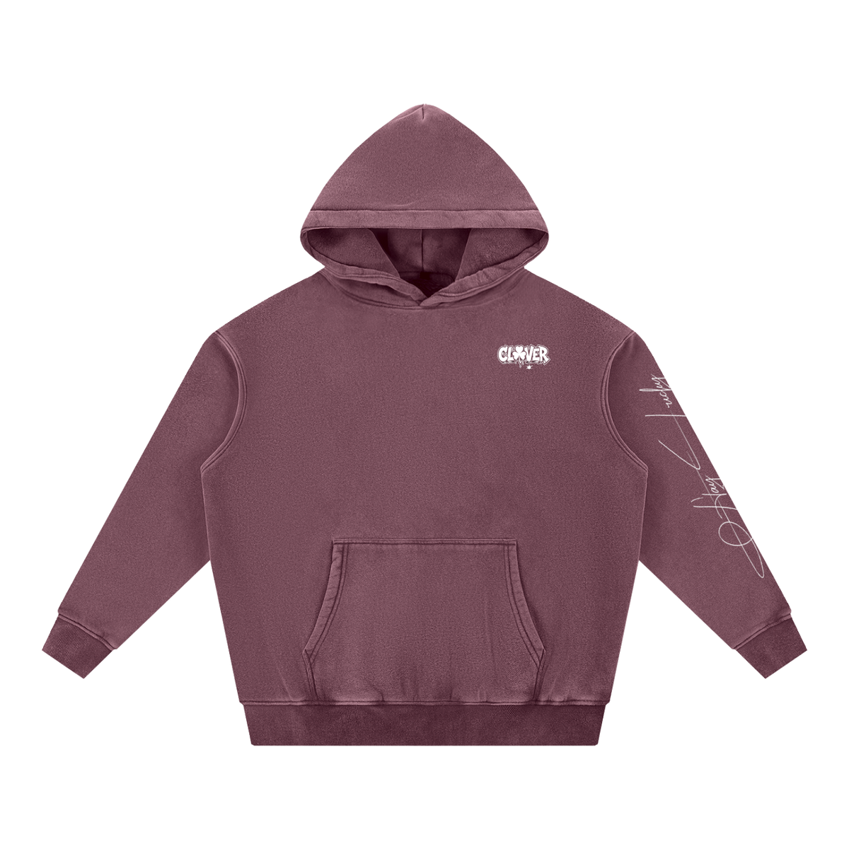 CLOVER Snow Wash Hoodie
