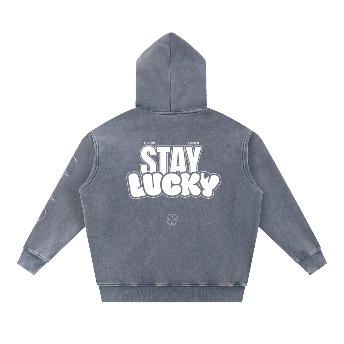 CLOVER Snow Wash Hoodie
