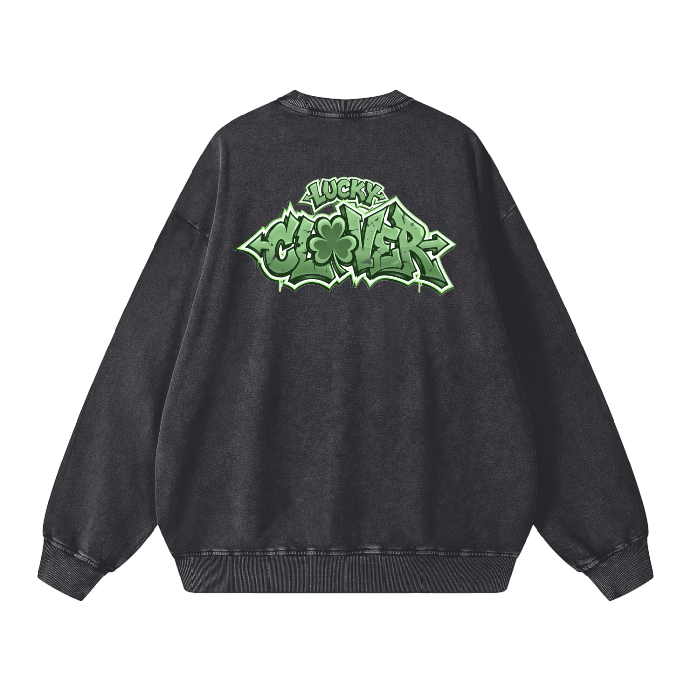 CLOVER Washed Oversized Sweatshirt