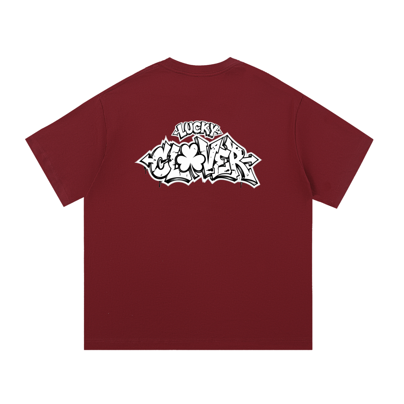 CLOVER- Cotton T-Shirt RED