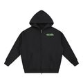 CLOVER- Oversized Fleece Boxy Hoodie