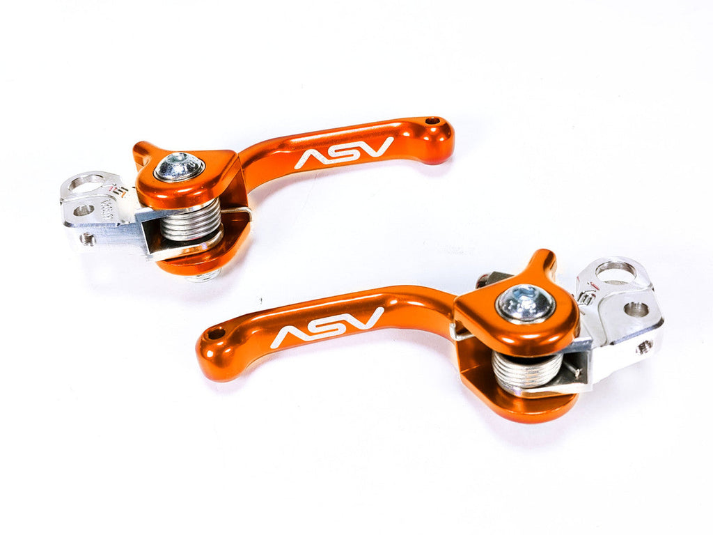 ASV F3-E Unbreakable Brake Levers Front and Rear for ETM RTR