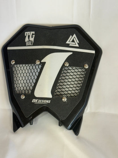 ETM RTR Vented Number Plate Sparkle