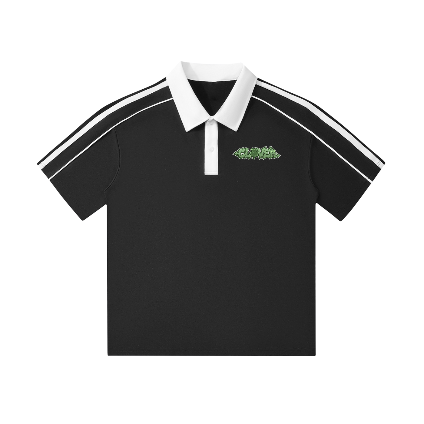 CLOVER - Short-Sleeve Polo Shirt