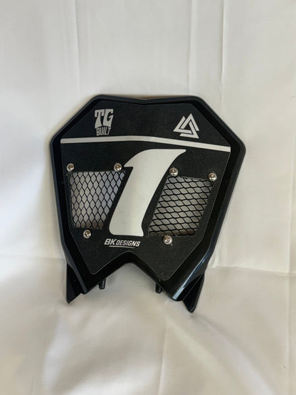 ETM RTR Vented Number Plate Sparkle