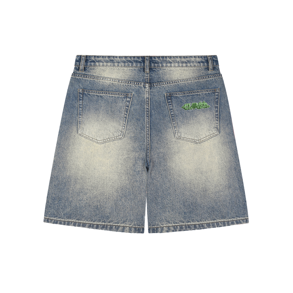 CLOVER Baggy Denim Shorts/Jorts