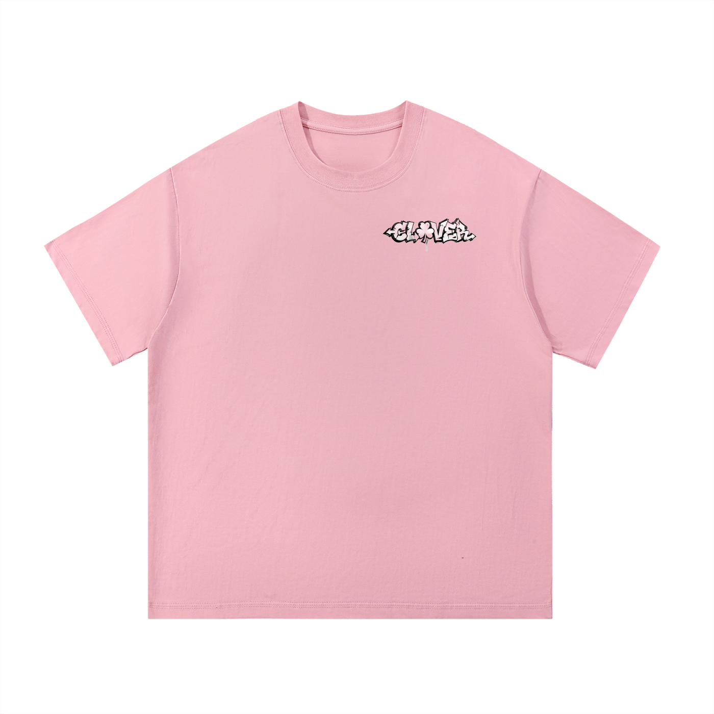 CLOVER Cotton T-Shirt - Pink