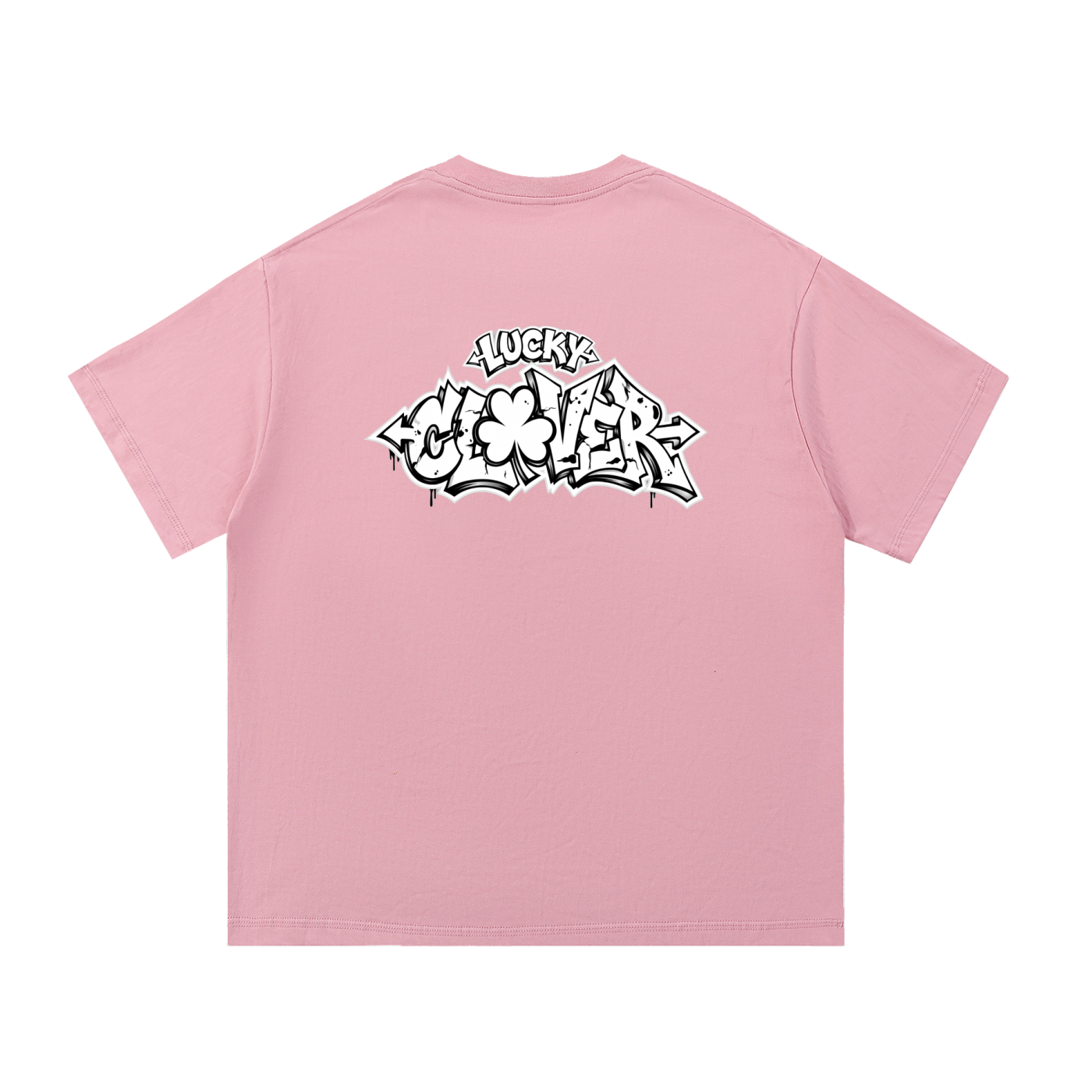 CLOVER Cotton T-Shirt - Pink