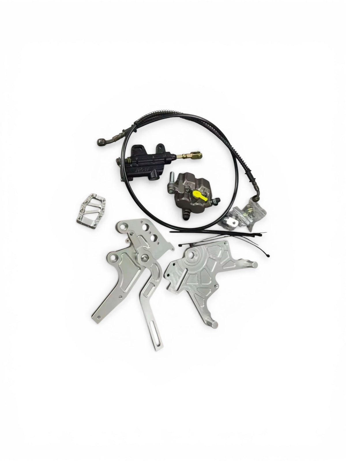 Sur-Ron LBX Full Rear Foot Brake Kit w/ Caliper, Foot Brake, Mount & Line (Pre-Order)