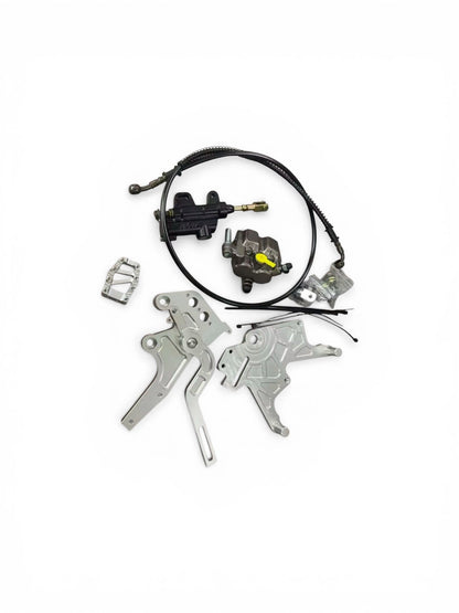 Sur-Ron LBX Full Rear Foot Brake Kit w/ Caliper, Foot Brake, Mount & Line (Pre-Order)