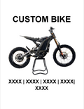 Framed Custom E-Bike Poster