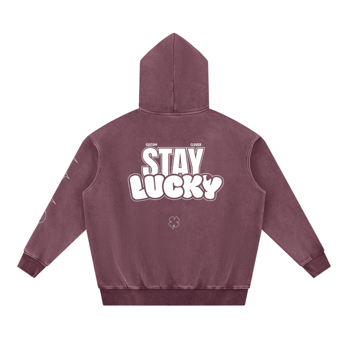 CLOVER Snow Wash Hoodie
