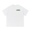 CLOVER Cotton T-Shirt- WHITE