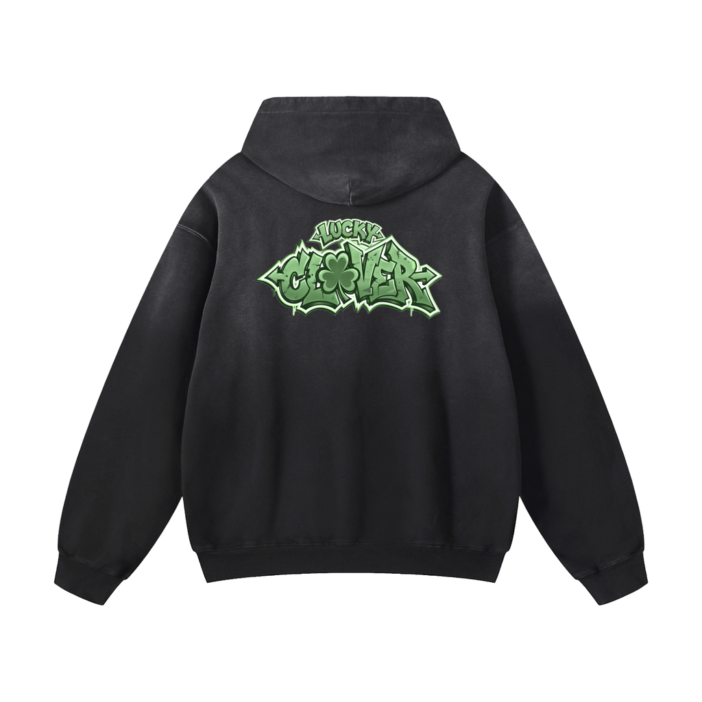CLOVER Heavyweight  Oversized Hoodie
