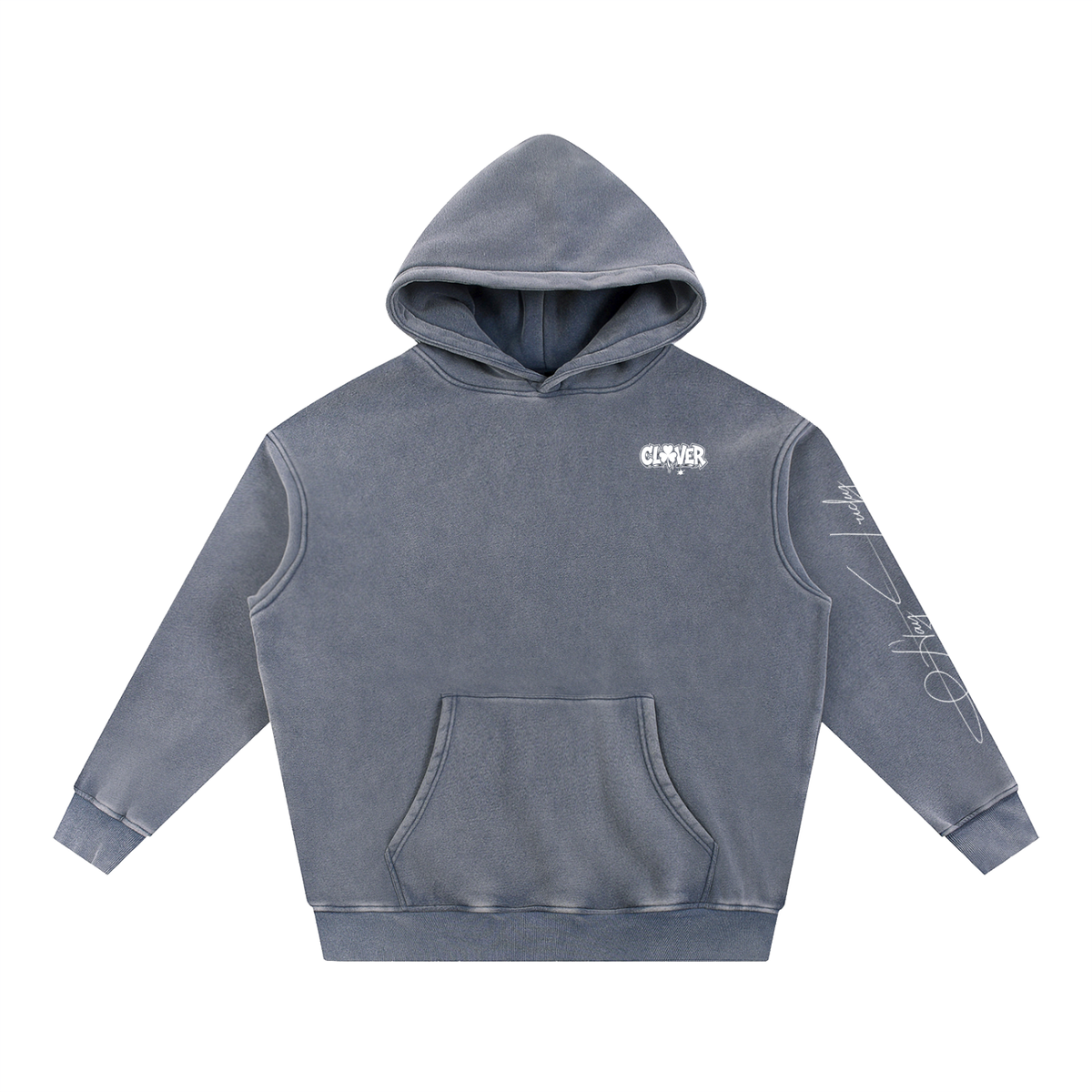 CLOVER Snow Wash Hoodie