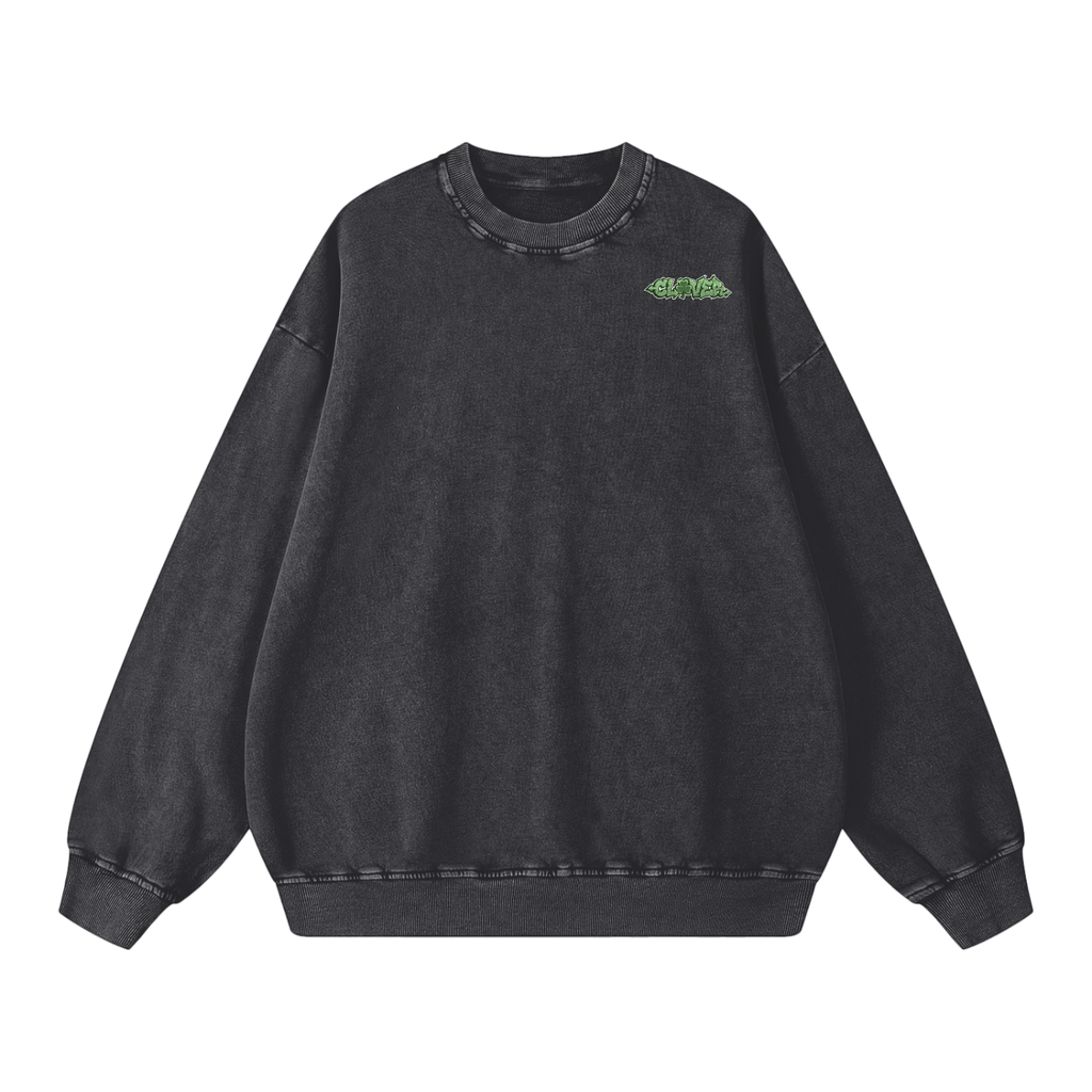 CLOVER Washed Oversized Sweatshirt