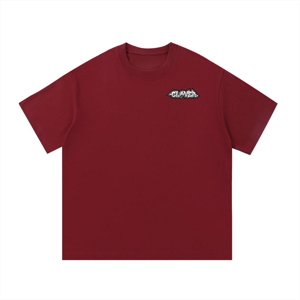 CLOVER- Cotton T-Shirt RED