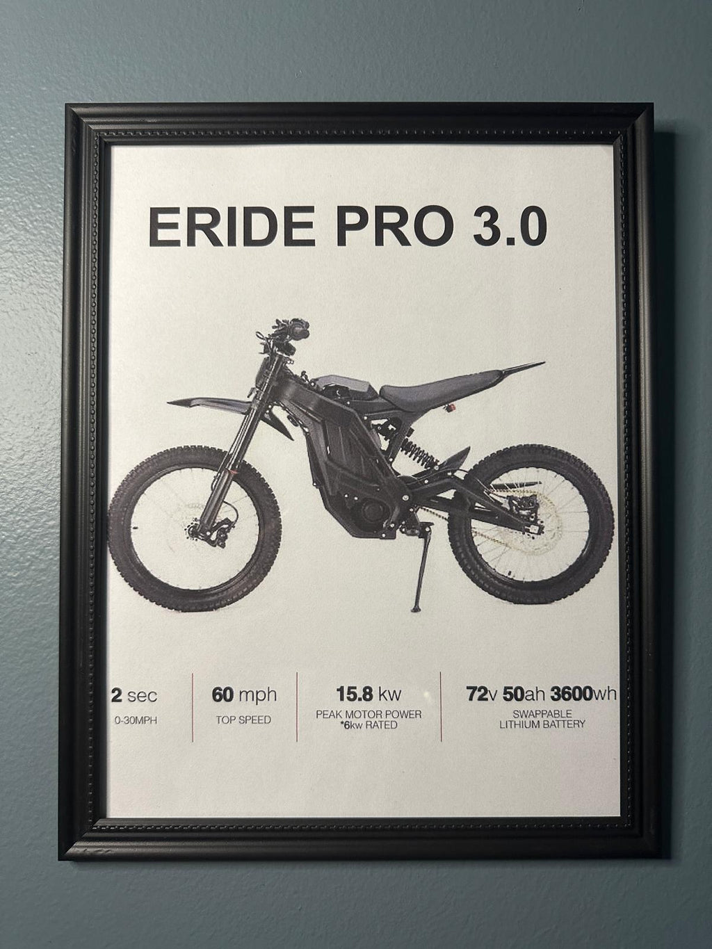 Eride Pro Framed Poster
