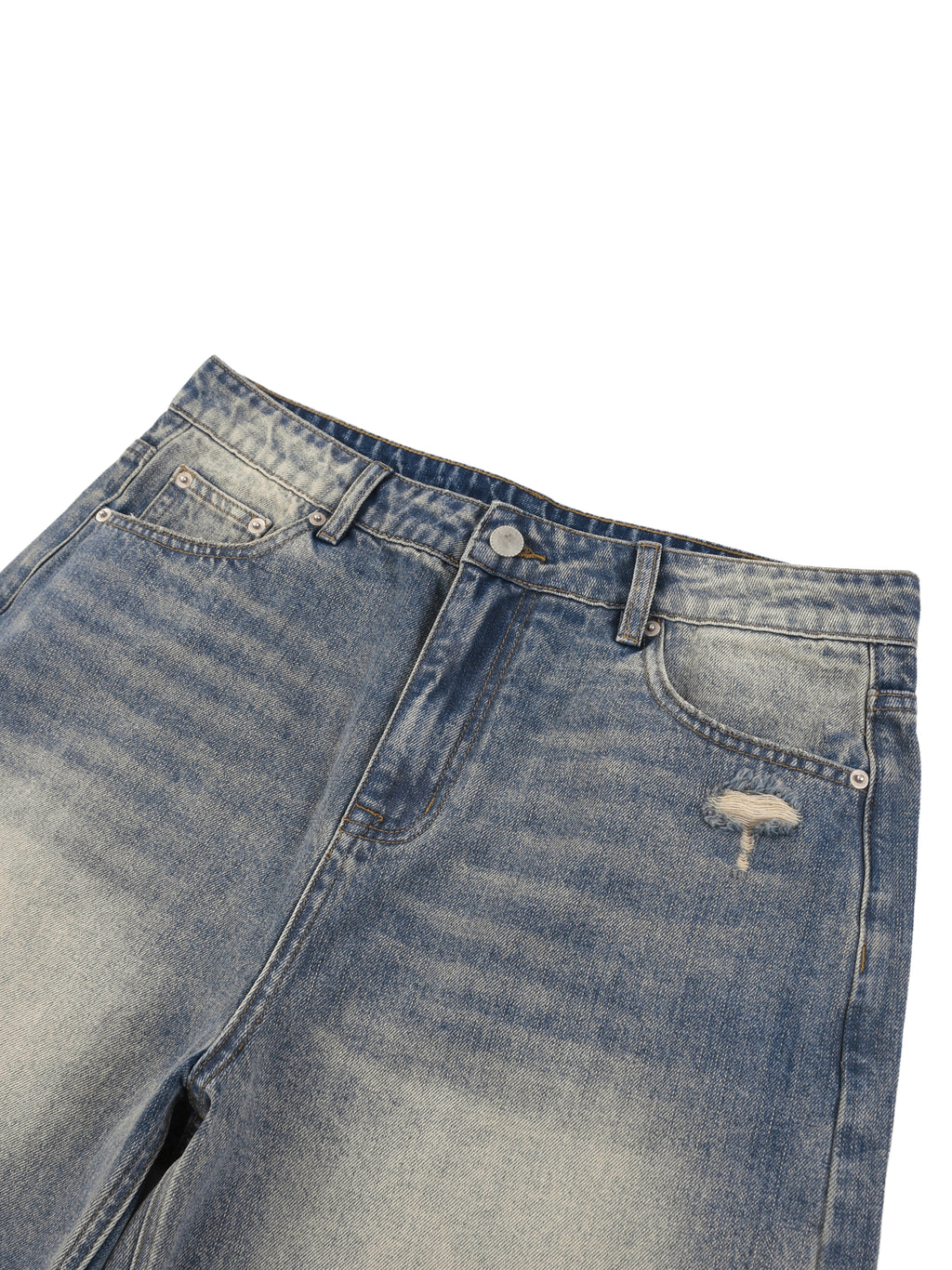 CLOVER Baggy Denim Shorts/Jorts